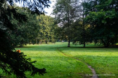 zdjęcie z terenu parku na osiedlu Kmity w Rzeszowie, fot. Adam Lampart, Urząd Miasta Rzeszowa